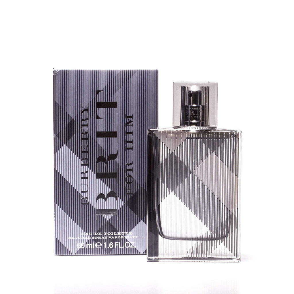 Brit Eau de Toilette Spray for Men by Burberry 1.7 oz.