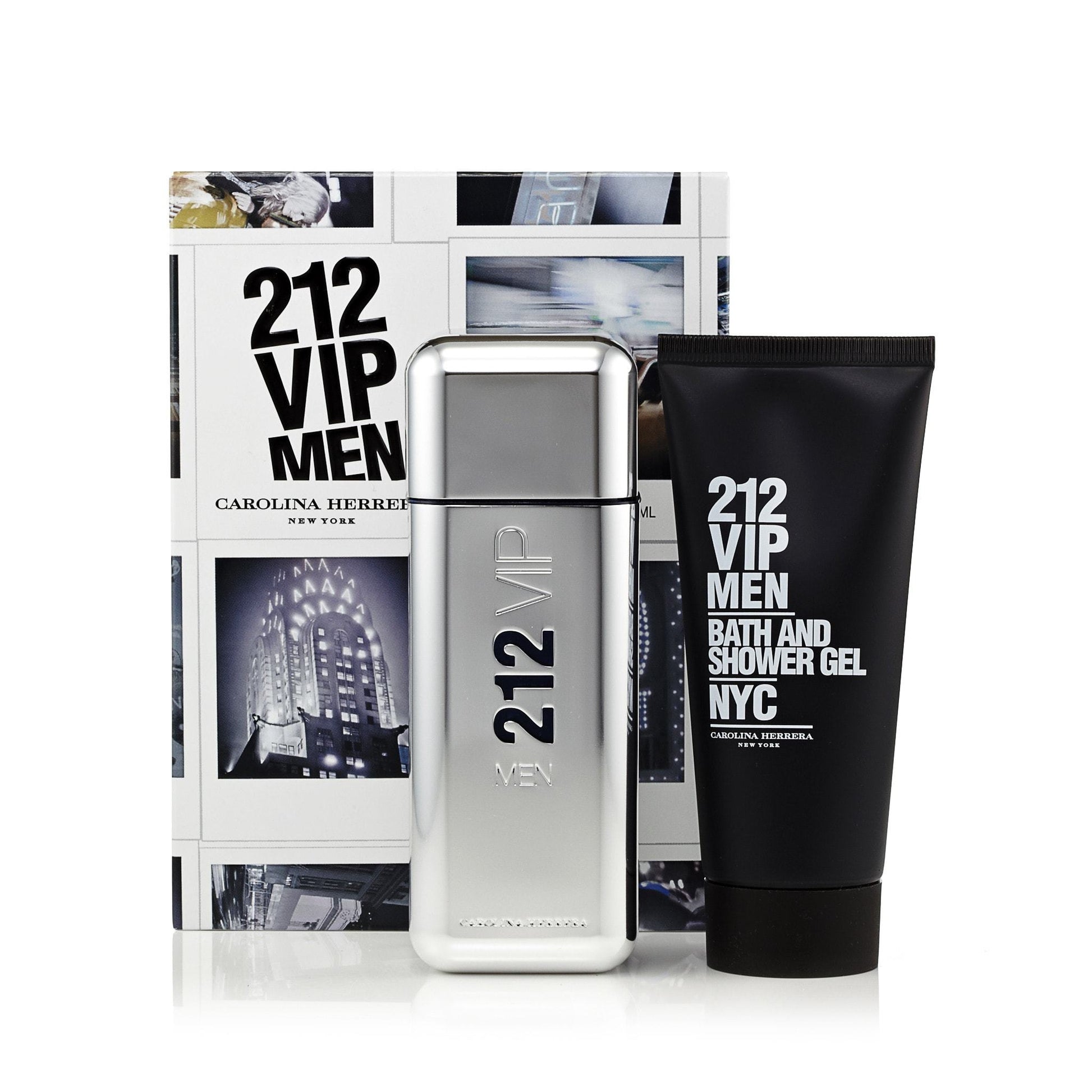 212 Vip Gift Set EDT and Shower Gel for Men by Carolina Herrera, Product image 2