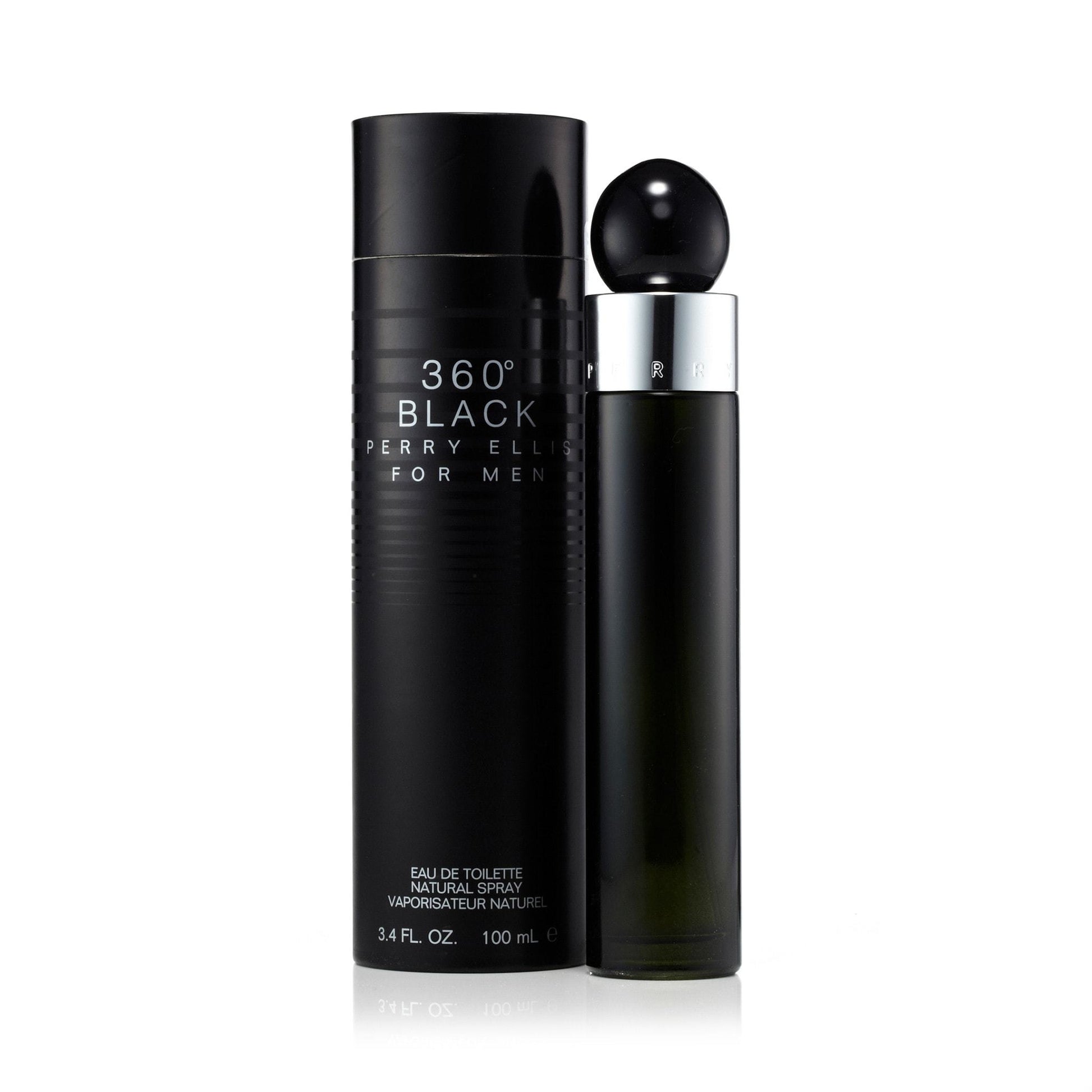 360° Black Eau de Toilette Spray for Men by Perry Ellis, Product image 2