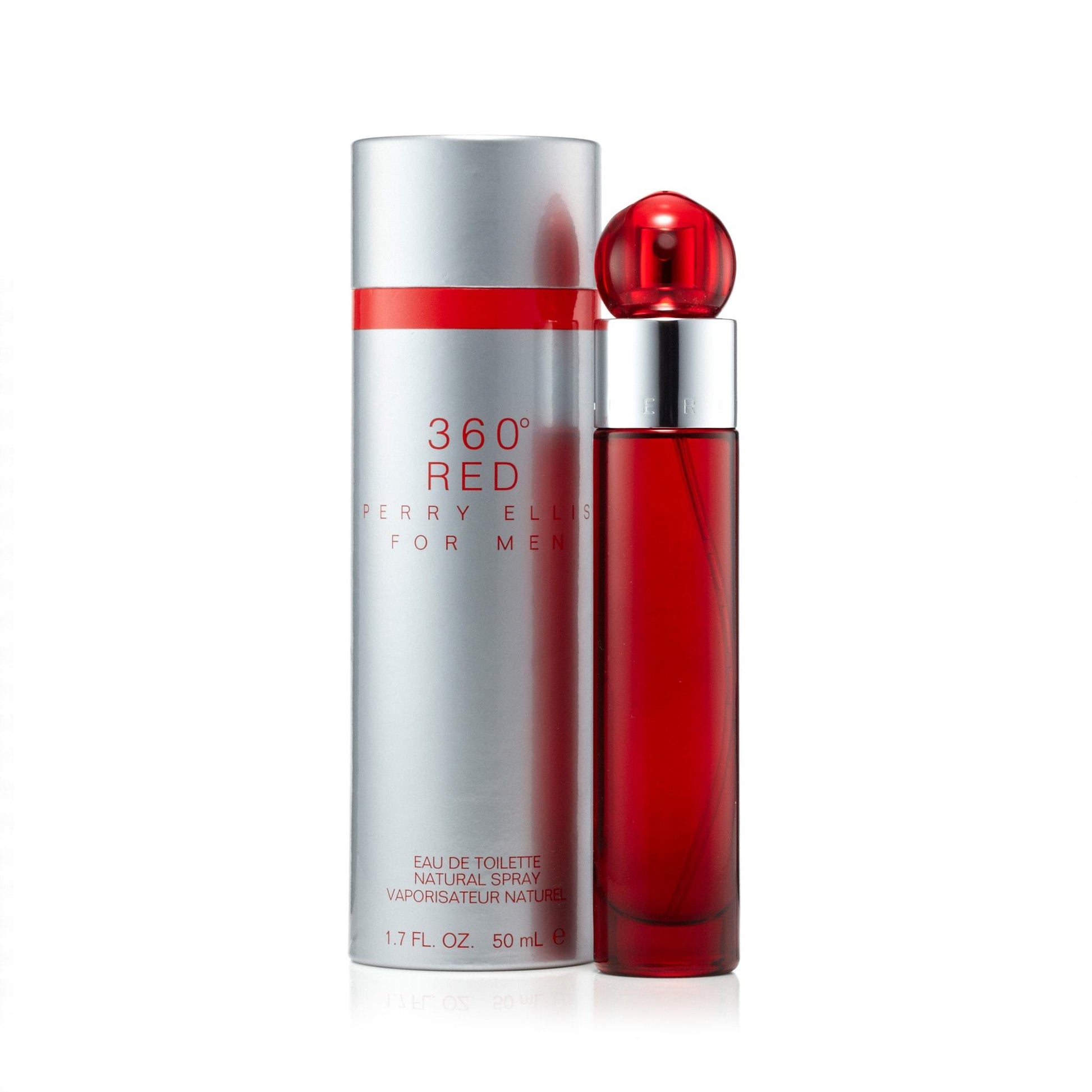 360° Red Eau de Toilette Spray for Men by Perry Ellis, Product image 3