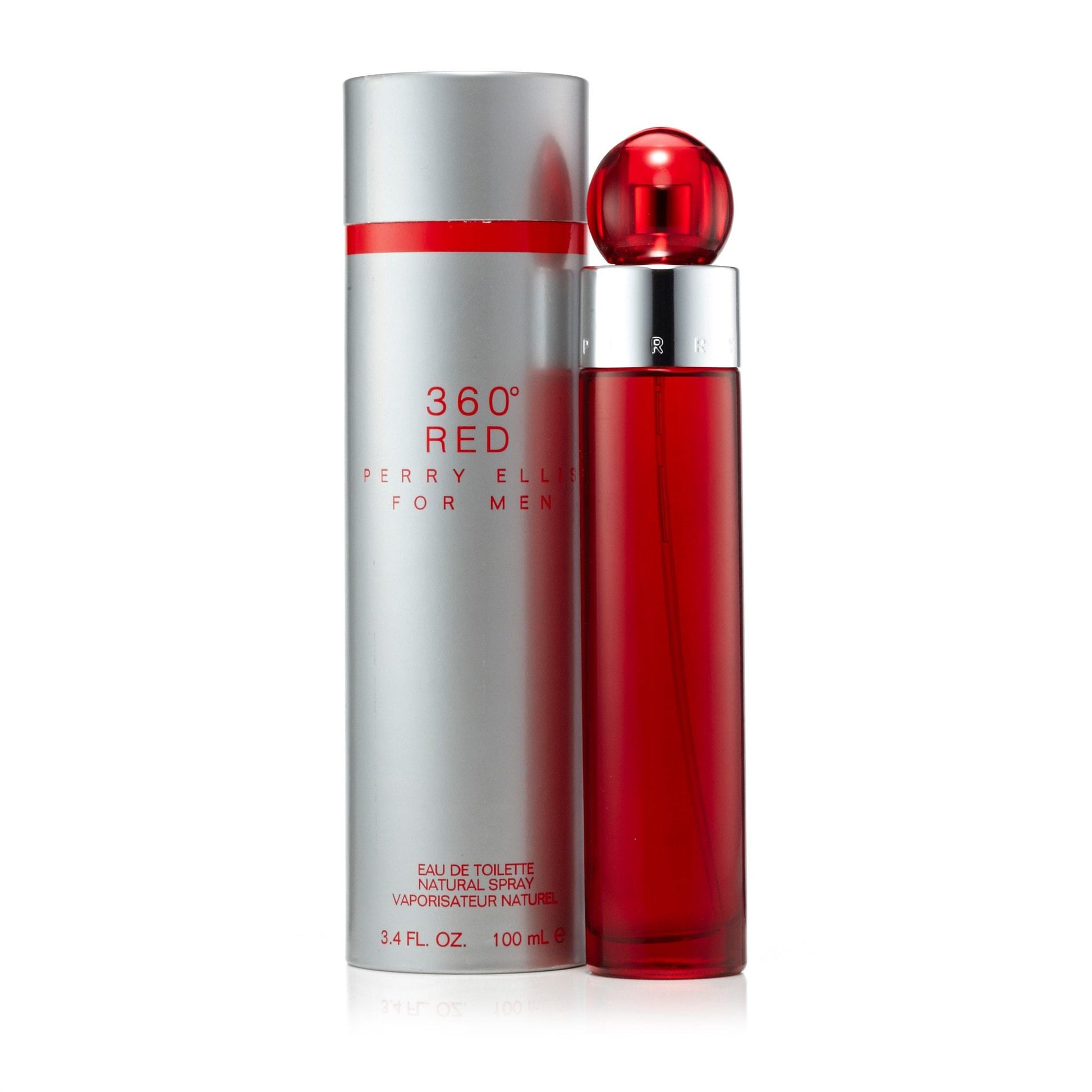 360° Red Eau de Toilette Spray for Men by Perry Ellis, Product image 4