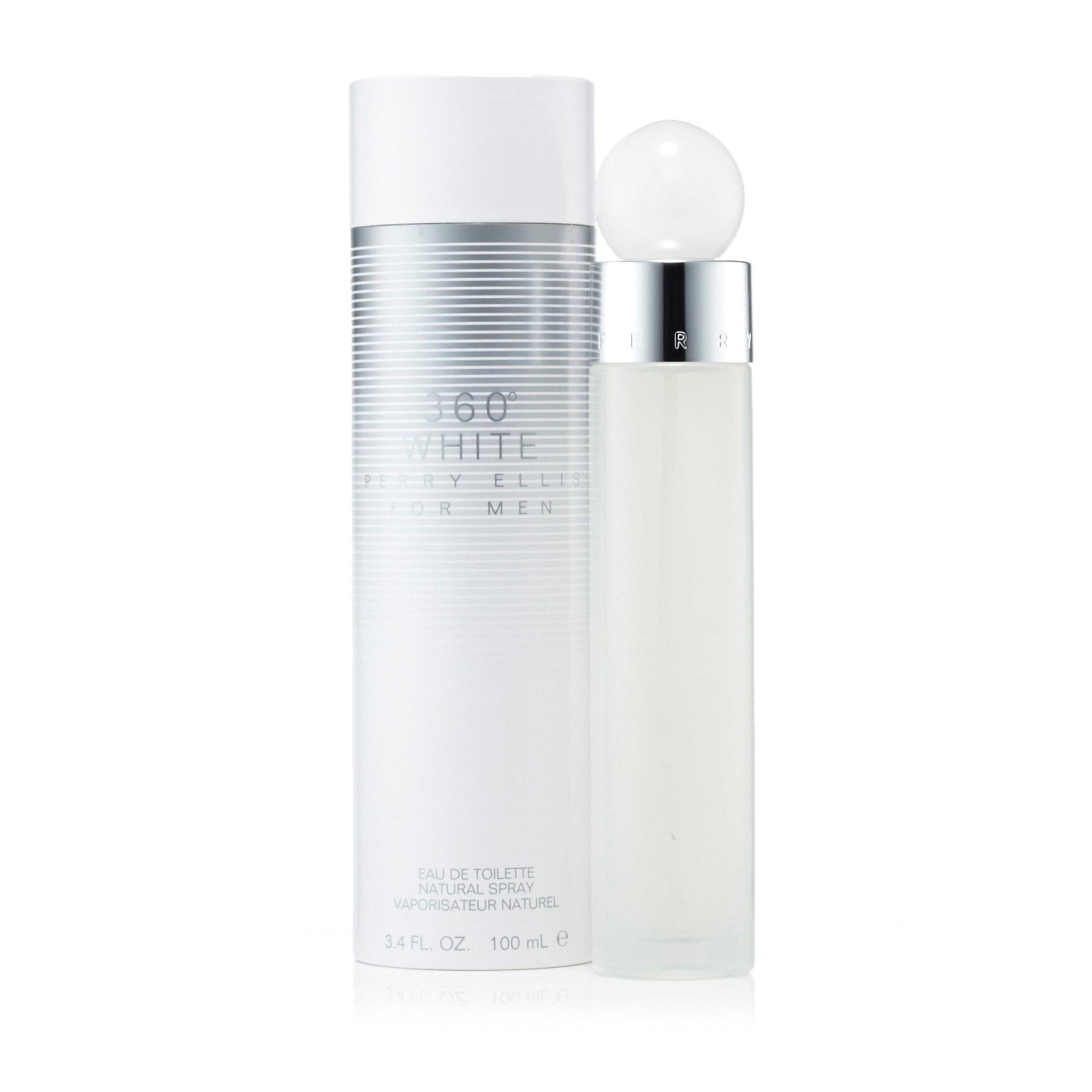 360° White Eau de Toilette Spray for Men by Perry Ellis, Product image 2