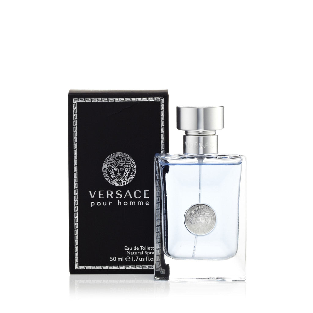 Versace Pour Homme Eau de Toilette Mens Spray 1.7 oz.