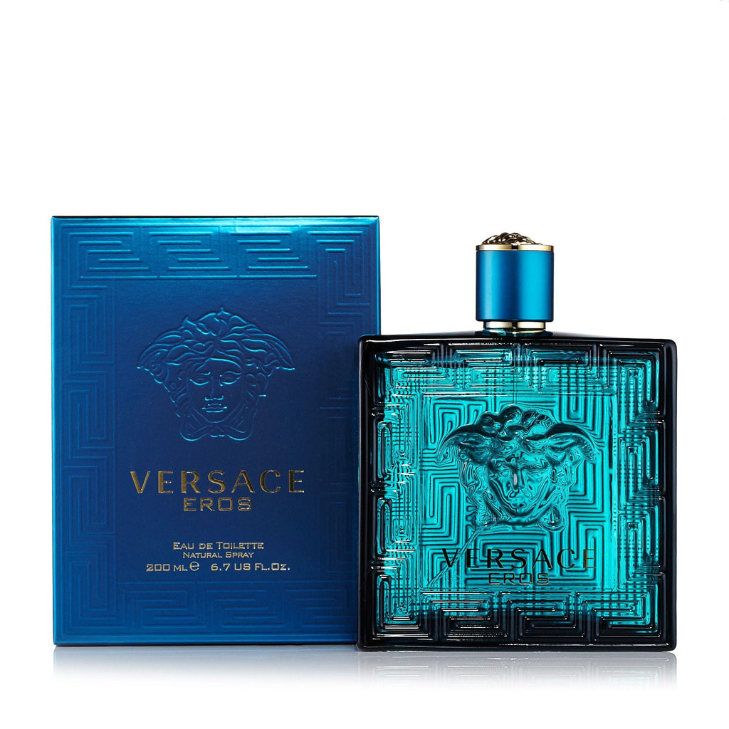 Eros Eau de Toilette Spray for Men by Versace 6.7 oz.